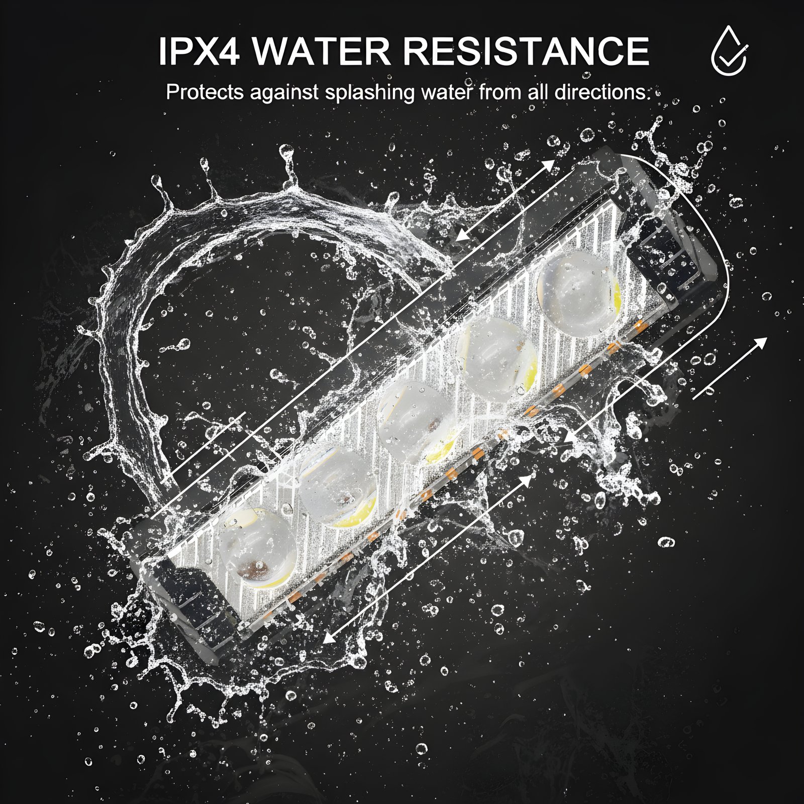IPX5 Waterproof